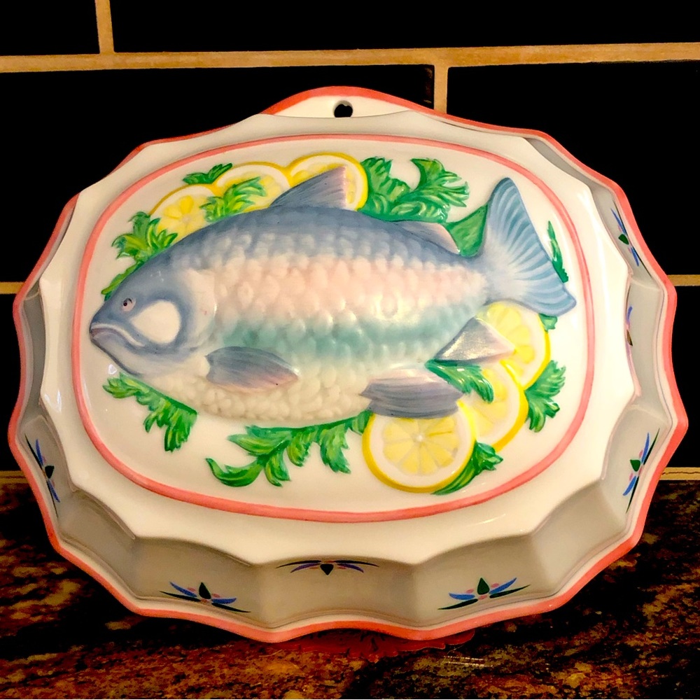 Vintage Le Cordon Bleu - The Franklin Mint - Dessert Mold, Wall Decoration, 1986